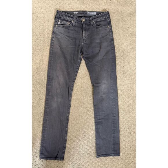 AG Adriano Goldschmied Everett Slim Straight Gray Jeans 29R - Picture 1 of 7